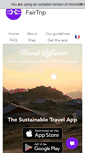 Mobile Screenshot of fairtrip.org